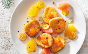 quenelle-brochet-carpaccio-dagrumes-oeufs-de-truite