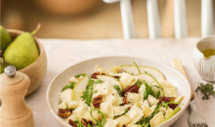 ravioles-chevre-salade-de-roquette-poire-et-pecan-2-1