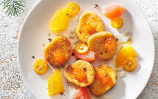 quenelle-brochet-carpaccio-dagrumes-oeufs-de-truite