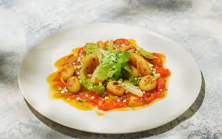 Gnocchi a poeler poivrons