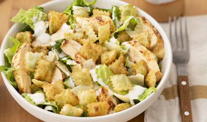 ravioles-a-poeler-salade-cesar