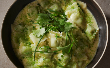 ravioles ciboulette zoom