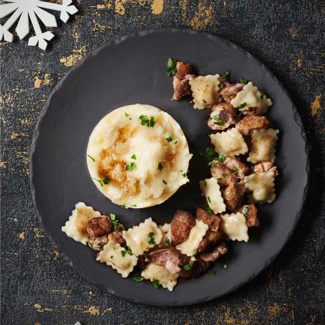 ravioles-forestieres-ris-de-veau-puree-de-celeri
