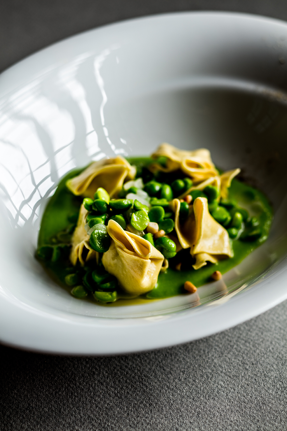 Fagottini petits pois