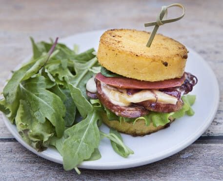 polenta-burger