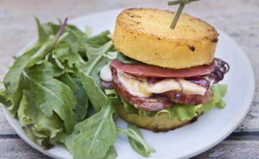 polenta-burger