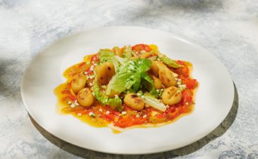 Gnocchi a poeler poivrons
